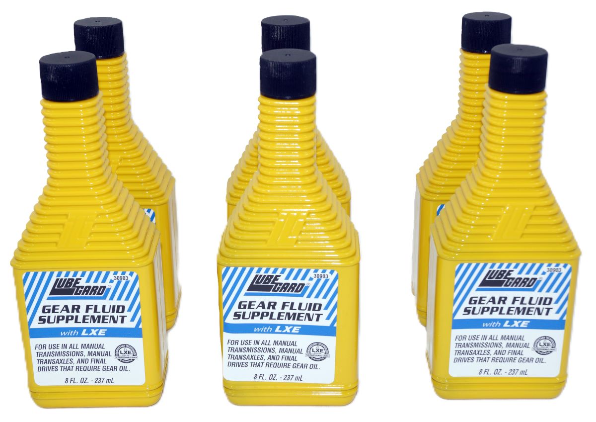 6 Pack Lubegard 30903 Gear Fluid Supplement Manual Transmission Transaxle Oil