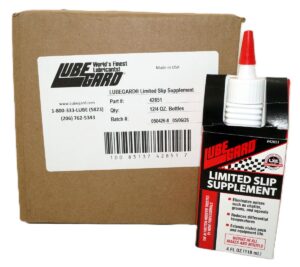 Case of 12 Lubegard 42851 Limited Slip Supplement 4oz. Extend Differential Life