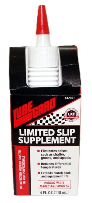 Lubegard 42851 Limited Slip Supplement 4oz. Extend Differential Life