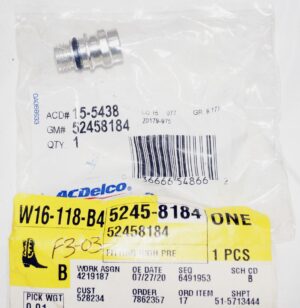 Genuine ACDelco OEM 15-5438 A/C Refrigerant Service Valve GM 52458184