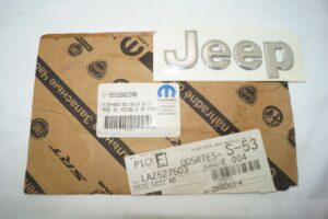 Mopar Genuine OEM 55155622-AB Jeep 99-04 Cherokee Lift Gate Trim Nameplate