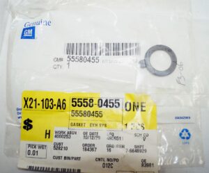 Genuine OEM GM Exhaust System Front Gasket 55580455