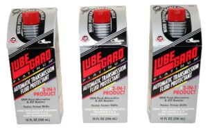 3 Pack Lubegard 63010 Transmission Platinum Universal ATF Protectant 10 oz