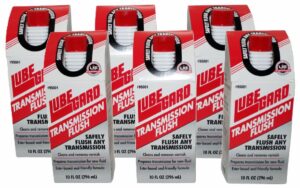 6 Pack Lubegard Automatic Transmission Flush Harmful Solvent Free 10 oz 95001