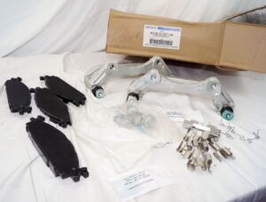 Genuine OEM Ford Brake Repair Kit - Pads & Caliper Brackets AG1Z2C397CB