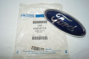 Genuine OEM Ford Blue Oval Front Grille Emblem Badge Nameplate AS4Z8213A