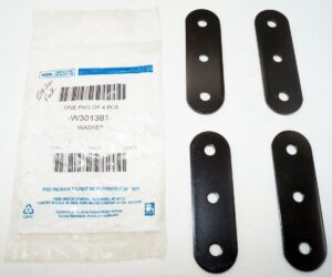 Ford Genuine OEM W301381 Mounting Hold Down Brackets 4 Pack