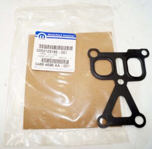 Mopar Genuine OEM Engine Water Pump Outlet Housing Gasket 04884696AA