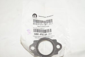 Mopar Genuine OEM Engine Coolant Water Inlet Pipe Gasket 04884703AA