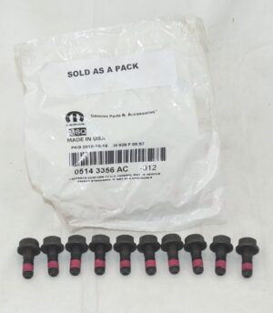 10 Pack Genuine OEM Mopar Hex Flange Head Bolt 05143356AC