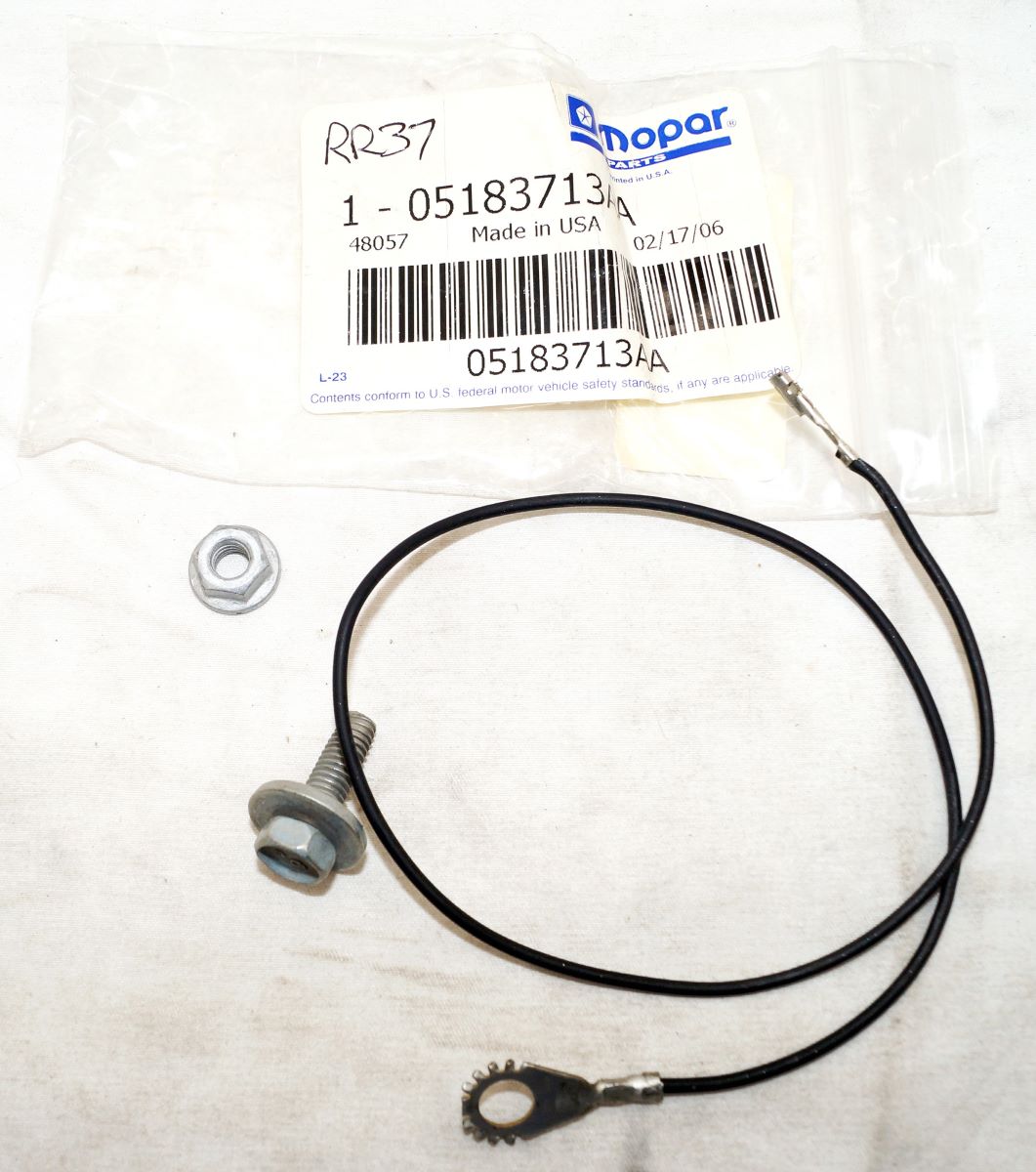 Genuine OEM Mopar Seat Track Ground Wire Repair Kit 05183713AA