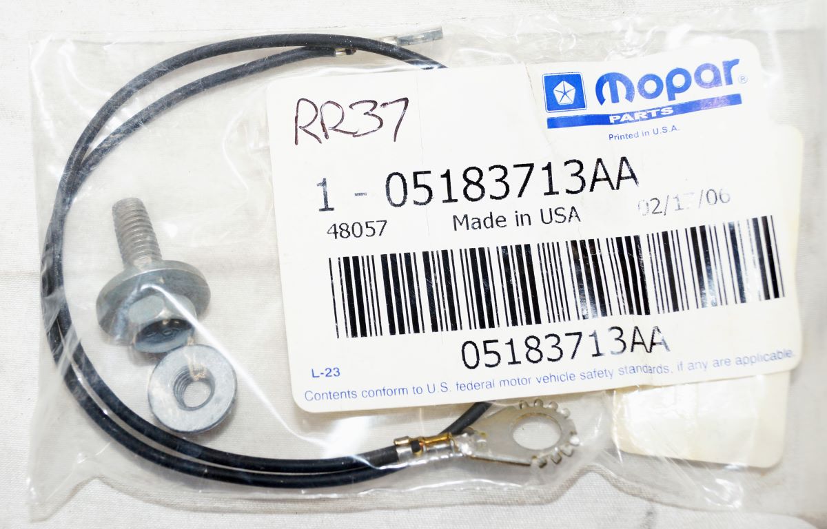 Genuine OEM Mopar Seat Track Ground Wire Repair Kit 05183713AA - Image 2
