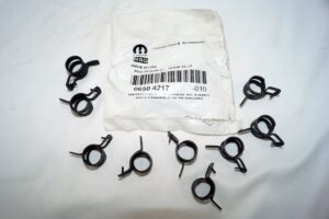 9 Pack Genuine OEM Mopar Hose Clamp 06504217
