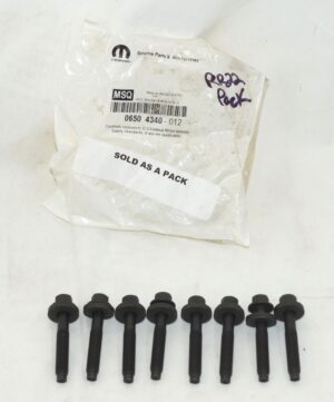 8 Pack Genuine OEM Mopar Hex Screw & Washer 06504340