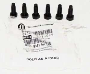 6 Pack Genuine OEM Mopar Automatic Transmission Torque Converter Bolt 06509361AA