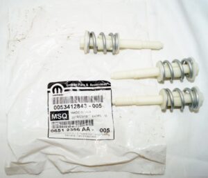 3 Pack Genuine OEM Mopar Tail Light Spring Wire Mounting Screws 06512356AA