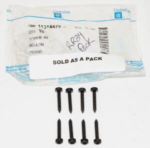 8 Pack Genuine OEM GM High Mount Stop Lamp Bolt 11514479
