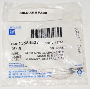 4 Pack Genuine OEM GM Wire Splice 13584537