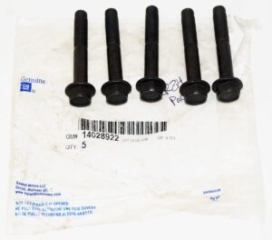 5 Pack Genuine OEM GM Manifold Bolt 14028922