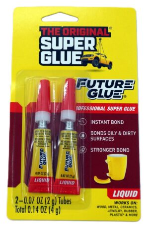 2pk The Original Super Glue Future Glue Liquid High Strength All Purpose 0.14oz
