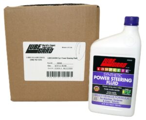 Case of 6 Lubegard 23232 Complete Synthetic Power Steering Fluid 32oz