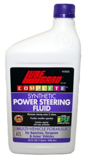 Lubegard 23232 Complete Synthetic Power Steering Fluid 32oz