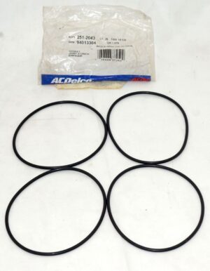 4 Pack Genuine OEM ACDelco 251-2043 Engine Water Pump O-Ring GM 94013304
