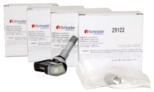 4 Pack Schrader 29122 Clamp-in 315MHz TPMS Sensor for Hyundai Kia