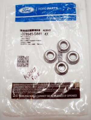 4 Pack Genuine OEM Ford 378941S441 Hex Nut 3/8-24 Engine Connecting Rod