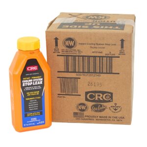 6 Pack CRC 401214 Instant Cooling System Stop Leak 15 fl oz