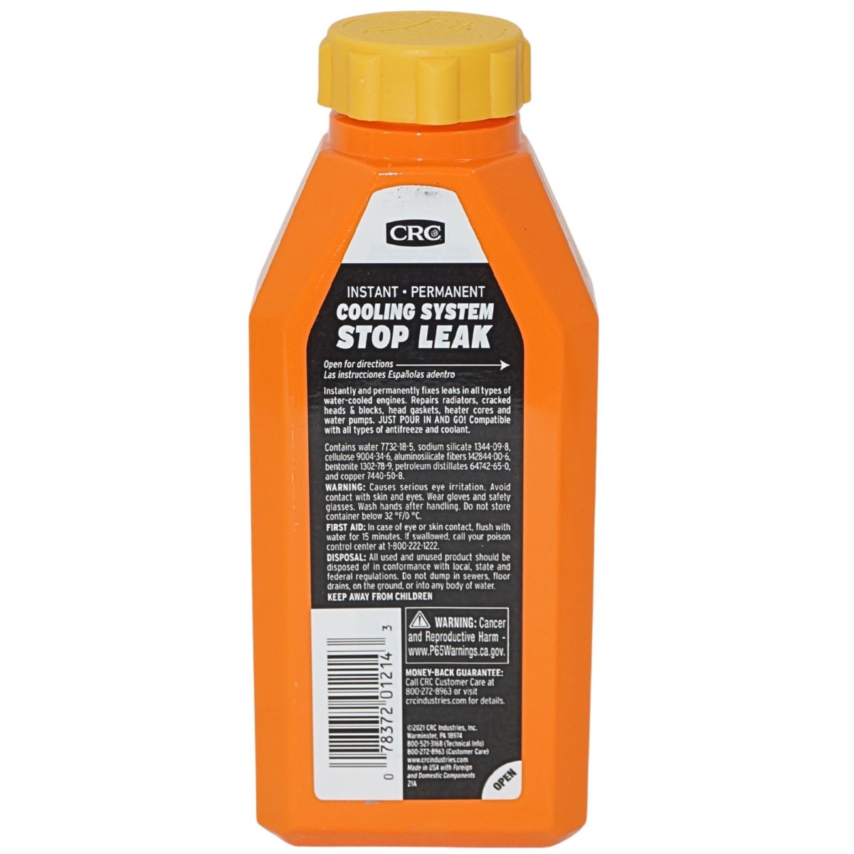 6 Pack CRC 401214 Instant Cooling System Stop Leak 15 fl oz - Image 3