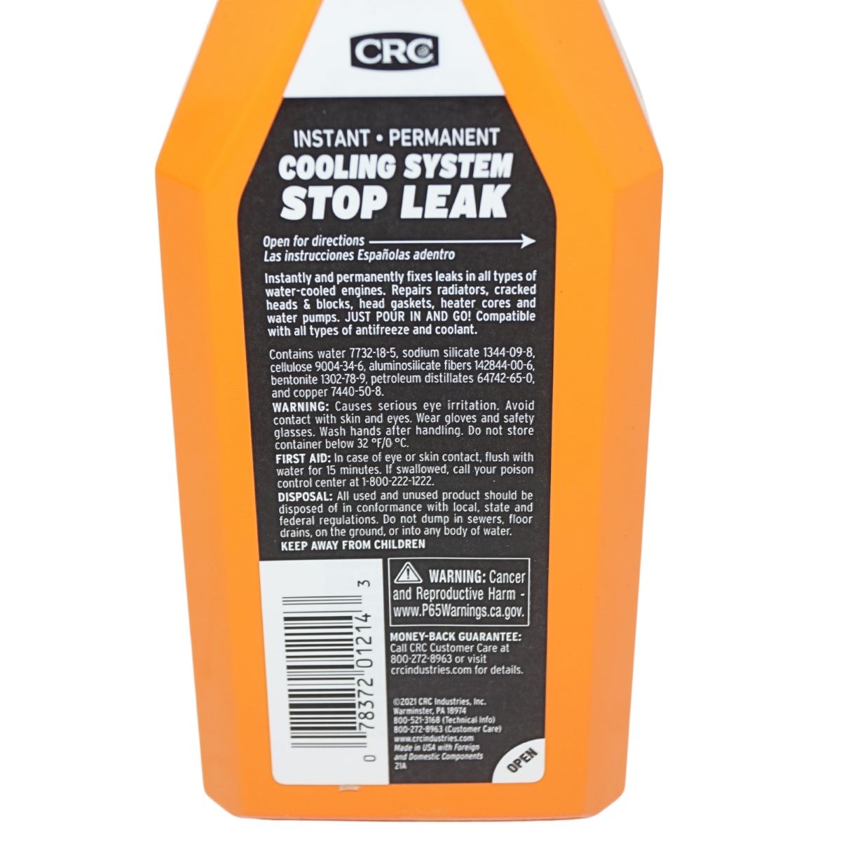 CRC 401214 Instant Cooling System Stop Leak 15 fl oz - Image 3