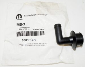 Genuine Mopar 53030497 Crankcase Vent Tube Fitting PCV Valve Elbow [1] OEM