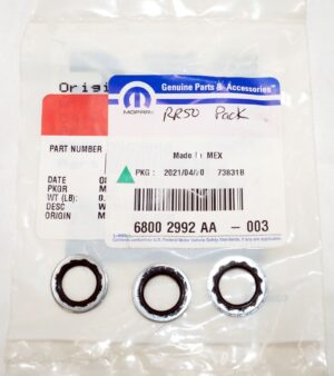 3 Pack Genuine OEM Fuel Line Banjo Washer 68002992AA