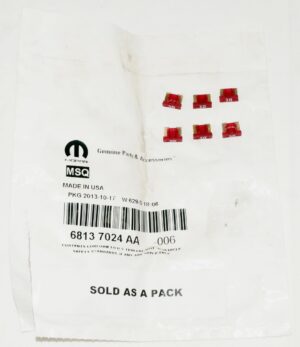 Genuine OEM Mopar Mutli-Purpose Fuse 68137024AA-6K