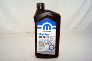 Mopar Genuine OEM Full Synthetic Blend OW-20 Engine Motor Oil 68523994AA
