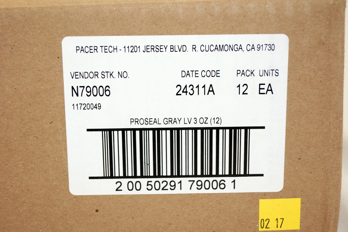 12 Pack of Pro-Seal 79006 Gray RTV Silicone Instant Gasket 3oz - Image 4
