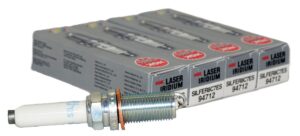 4 Pack Genuine NGK 94712 Laser Iridium Spark Plug SILFER8C7ES for Audi and VW