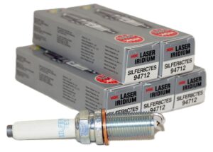 5 Pack Genuine NGK 94712 Laser Iridium Spark Plug SILFER8C7ES for Audi and VW