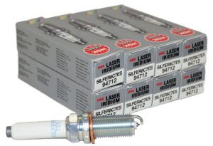 8 Pack Genuine NGK 94712 Laser Iridium Spark Plug SILFER8C7ES for Audi and VW