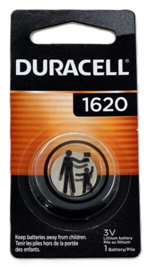 Duracell 3V Lithium Coin Keyless Remote Battery 1620