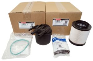 2 Pack Motorcraft FD4652 Fuel Filter HC4Z-9N184-C for Super Duty 6.7L Diesel