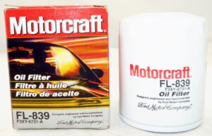 Genuine OEM Motorcraft FL839 Engine Oil Filter Ford F3XY6731A