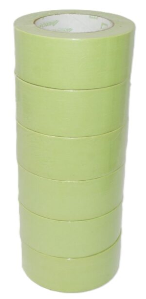 6 Pack IPG GM4855 GM Industrial Grade Paper Masking Tape 48mm x 54.8m - Green