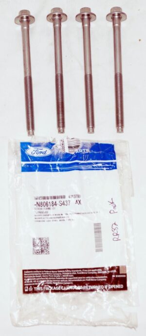 4 Pack Genuine OEM Ford A/C Compressor Bolt N806184S437