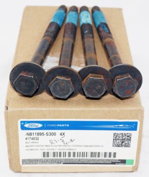 Genuine Ford N811895S300 Body Mount Cushion Bolt M12x150mm 4 Pack OEM