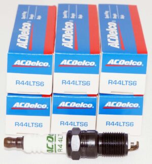 6 Pack Genuine OEM ACDelco R44LTS6 Spark Plug GM 19157992 - 3.3L 3.4L 3.8L 4.0L