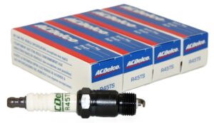 4 Pack Genuine ACDelco R45TS Conventional Spark Plug GM 19157995 19354415