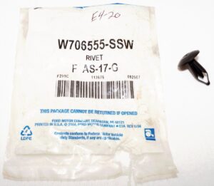 Genuine OEM Ford Retainer W706555SSW
