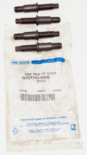 4 Pack Genuine OEM Ford Exhaust Manifold Flange Stud W707753S900